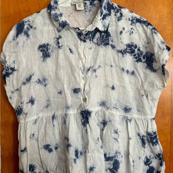 Rachael Zoe Linen Blouse - Picture 2 of 2